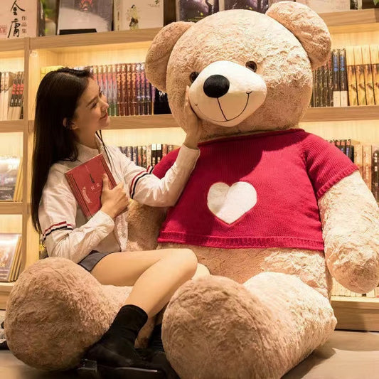 Extra-large teddy bear plush toy