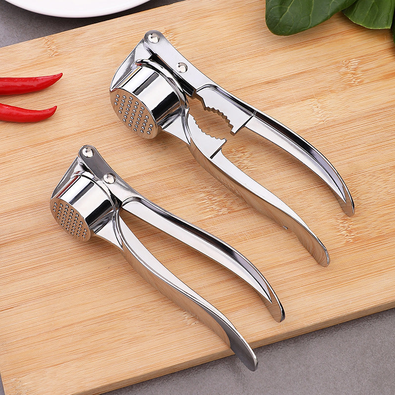 Extra Large Zinc Alloy Manual Garlic Press