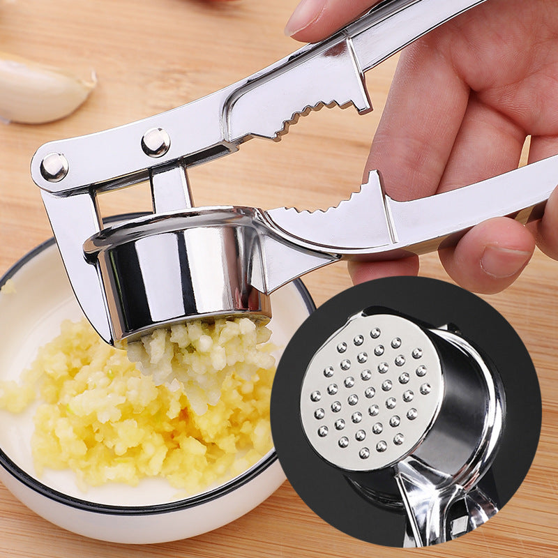 Extra Large Zinc Alloy Manual Garlic Press