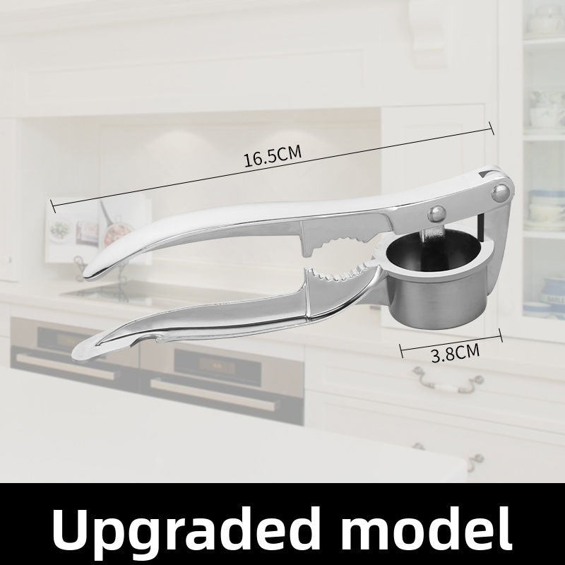 Extra Large Zinc Alloy Manual Garlic Press