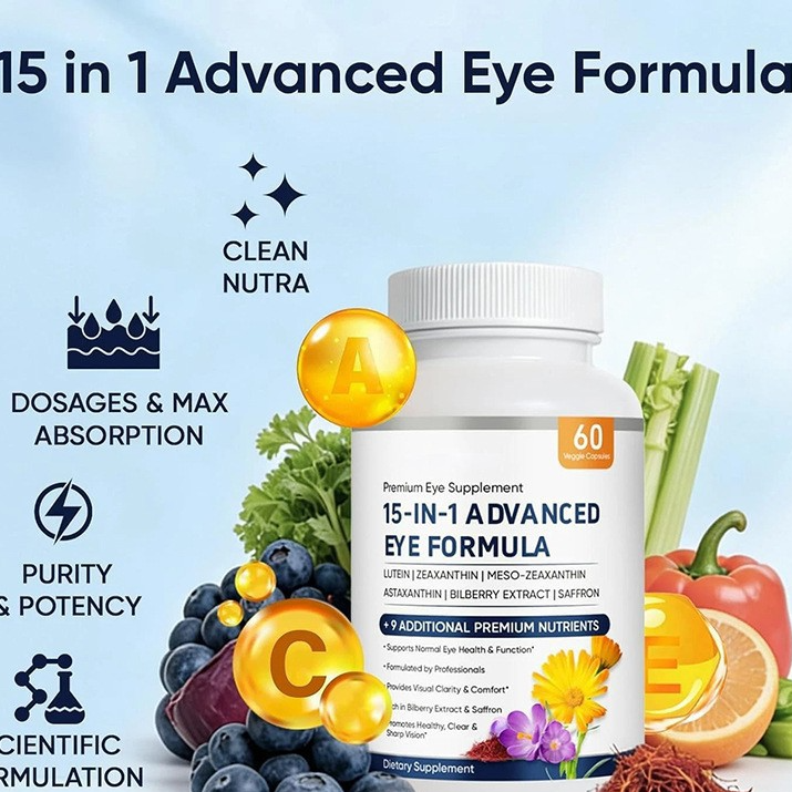Eye Health Supplement Capsules