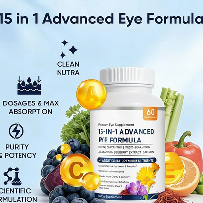 Eye Health Supplement Capsules