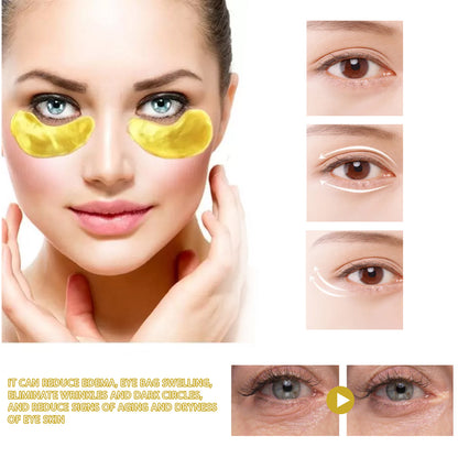 Eye mask sticker
