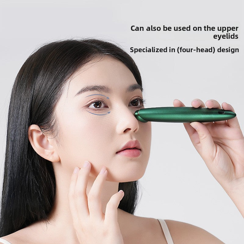 Eye Massager Beauty Pen with Color Light and 3 Modes