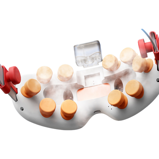 Eye massager device