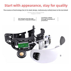 10S-C White 4 Levels Vibration Bluetooth