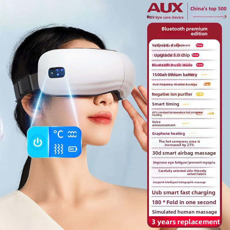 Eye Massager with Heat Compression and Vibration
