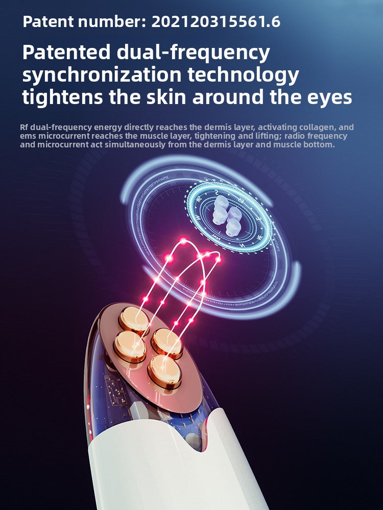 Eye Massager with Heat Therapy and Vibration