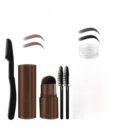 Eyebrow Makeup Kit with Powder Cream and Tools