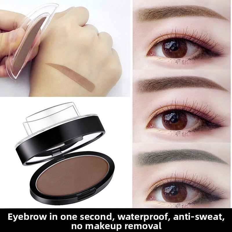 Eyebrow makeup powder