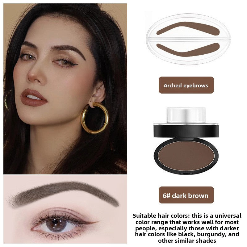 Eyebrow makeup powder