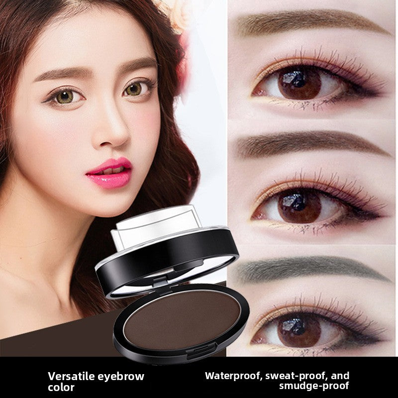 Eyebrow makeup powder