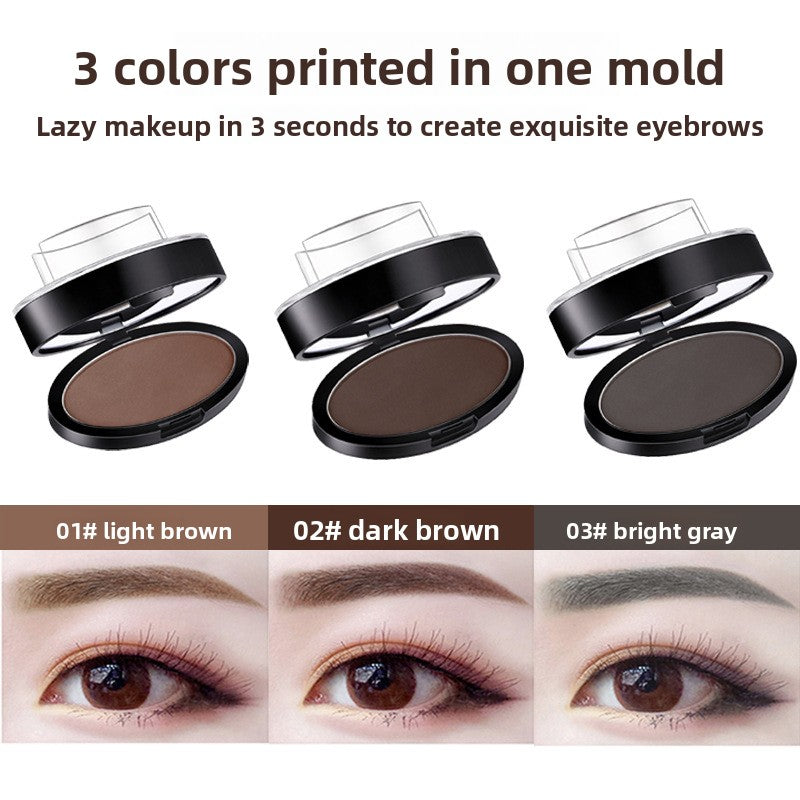 Eyebrow makeup powder