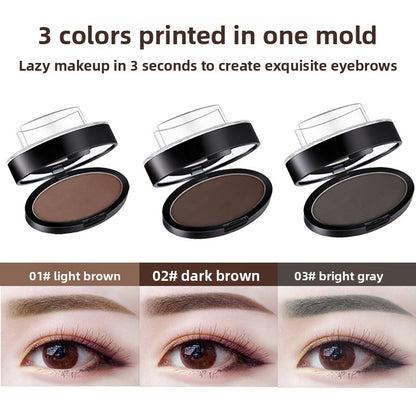 Eyebrow makeup powder