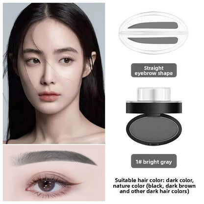 Eyebrow makeup powder