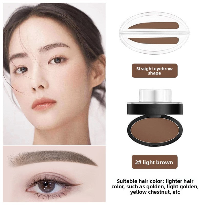 Eyebrow makeup powder