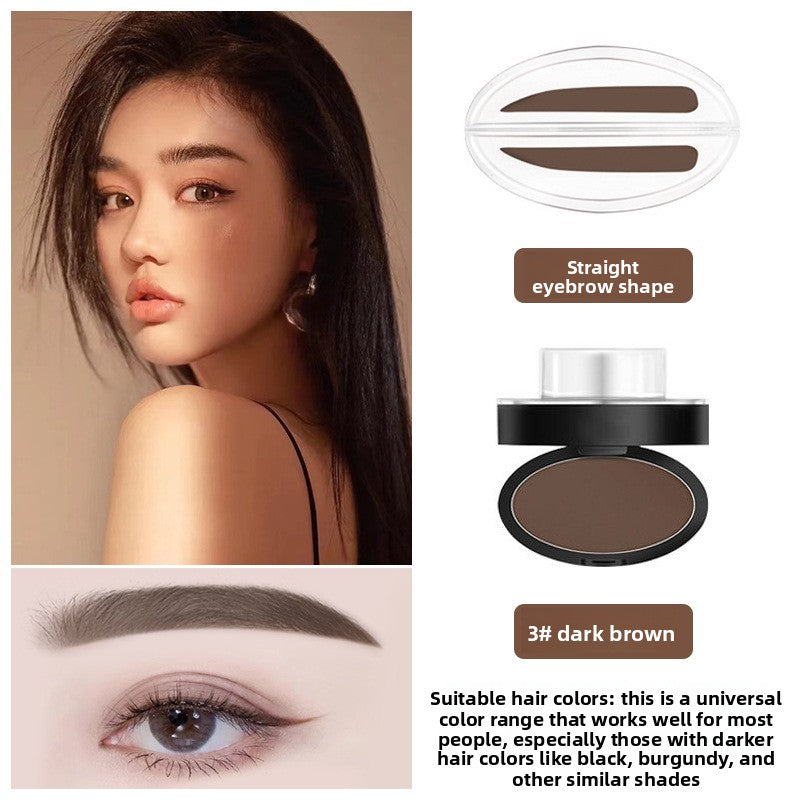 Eyebrow makeup powder