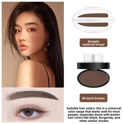Eyebrow makeup powder