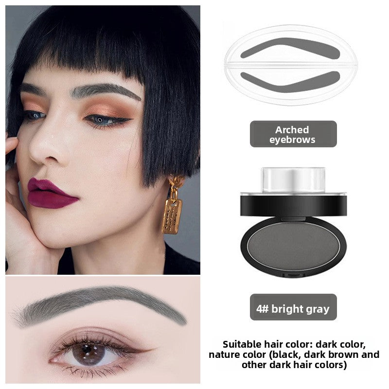Eyebrow makeup powder