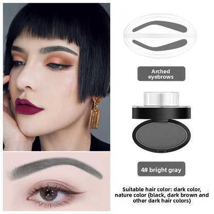 Eyebrow makeup powder