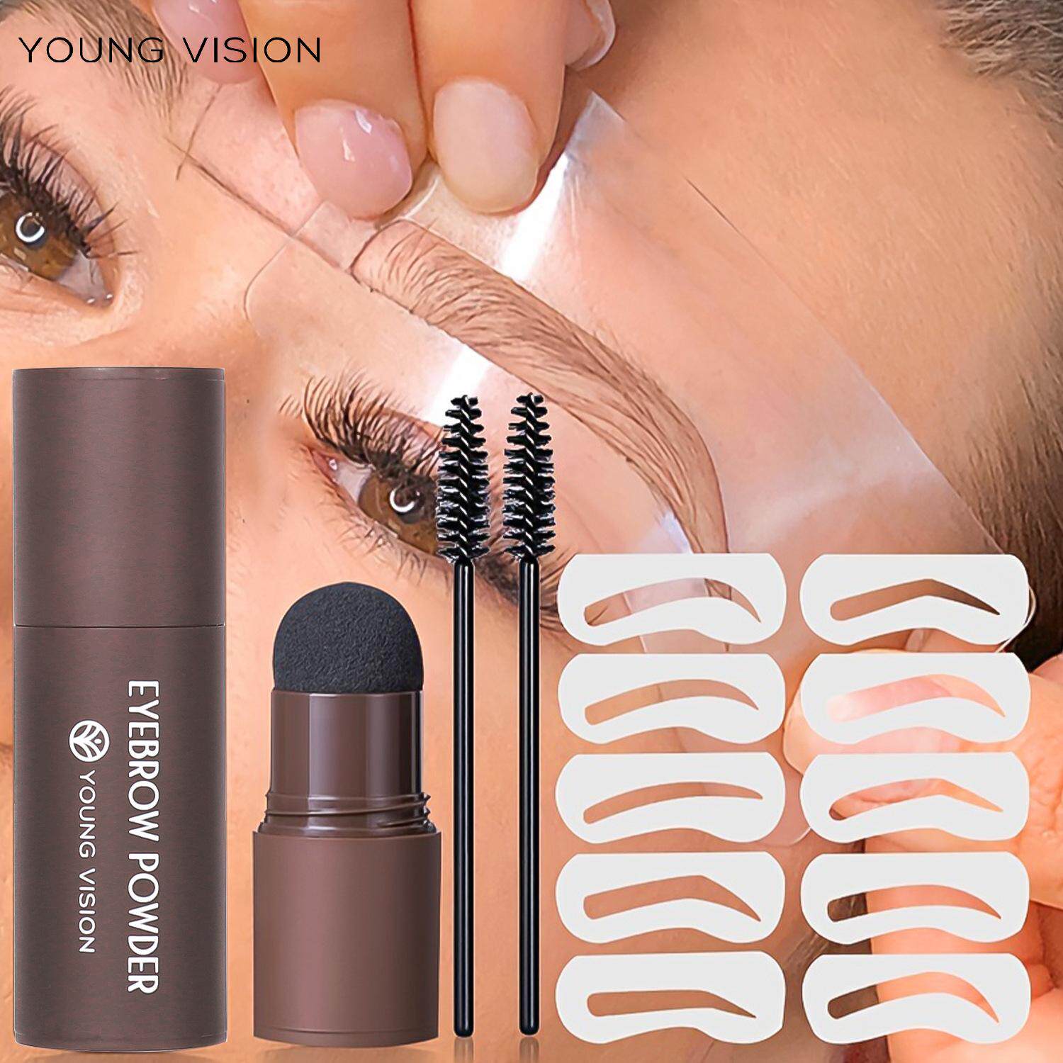 Eyebrow Stamp Powder Set for Contouring
