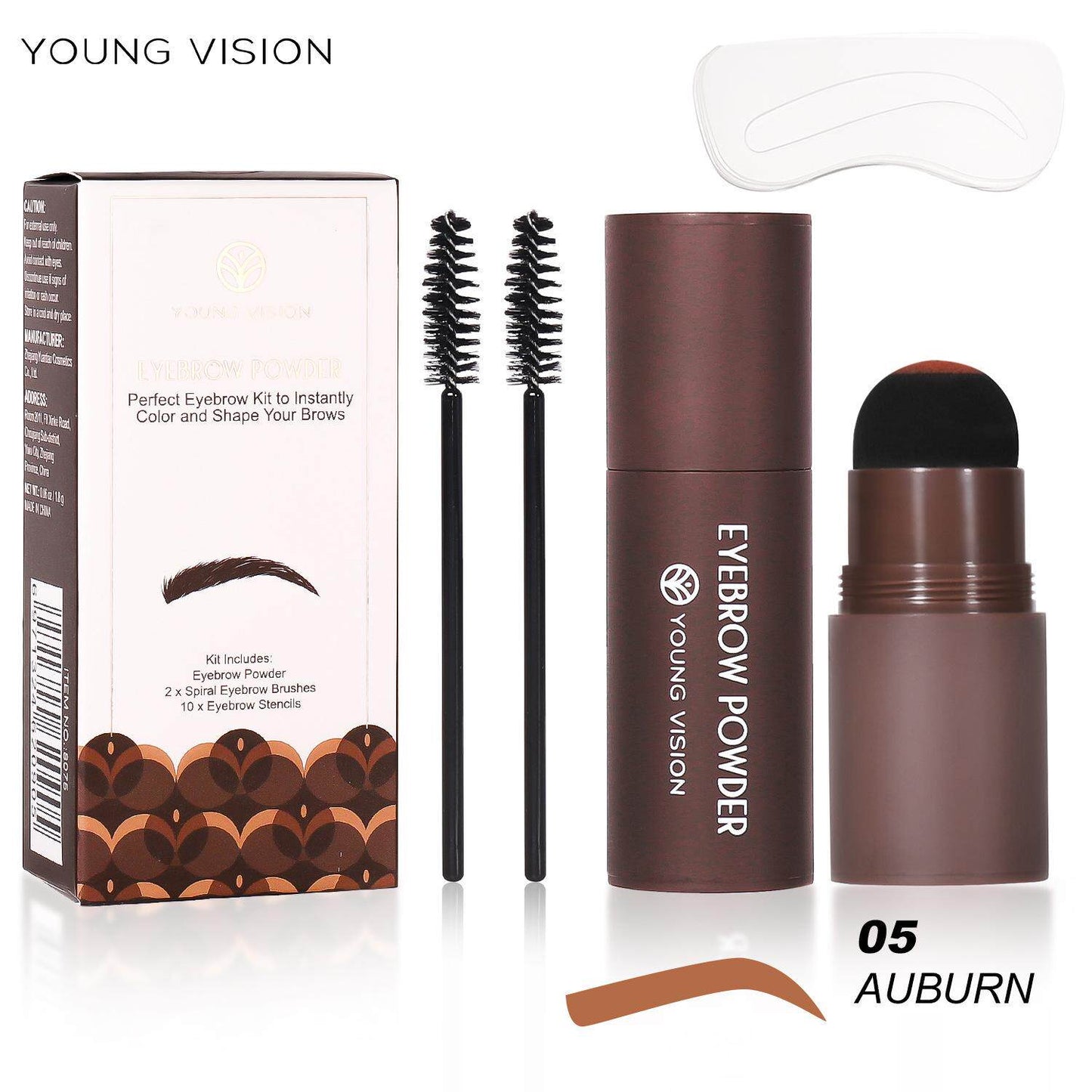 Eyebrow Stamp Powder Set for Contouring