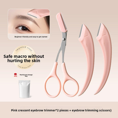 Eyebrow Trimming Knife Set