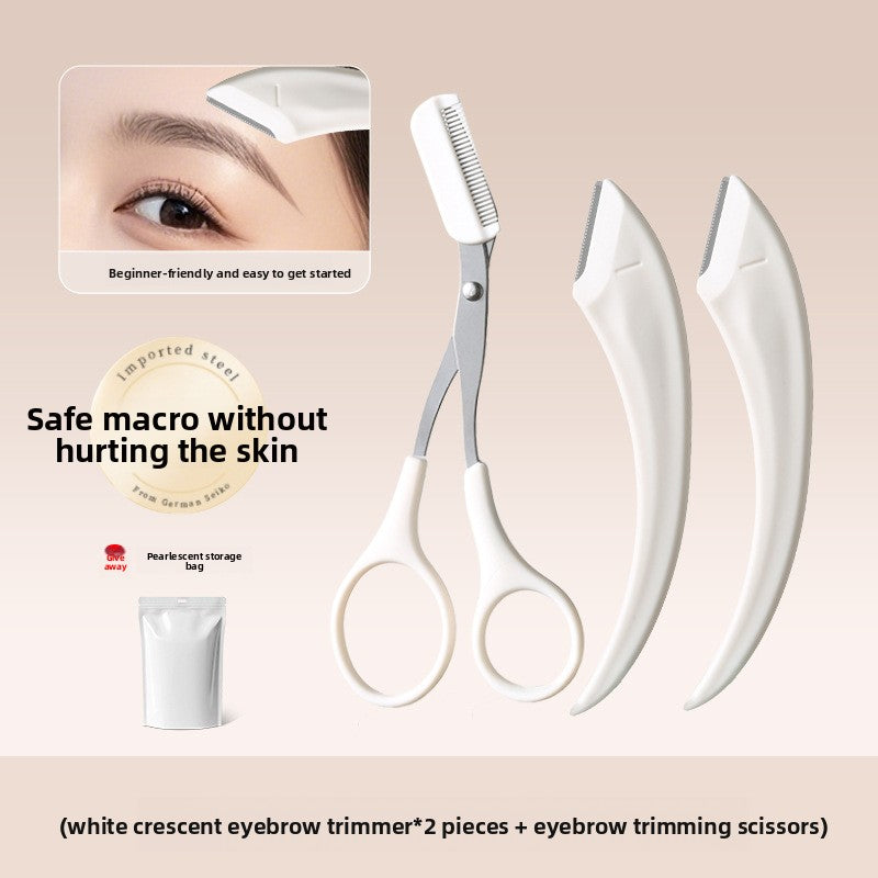Eyebrow Trimming Knife Set