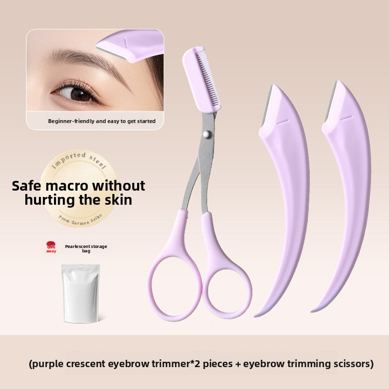 Eyebrow Trimming Knife Set