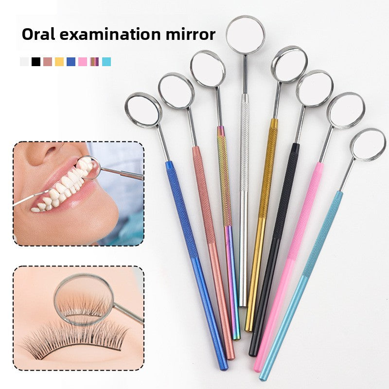 eyelash examination mirror