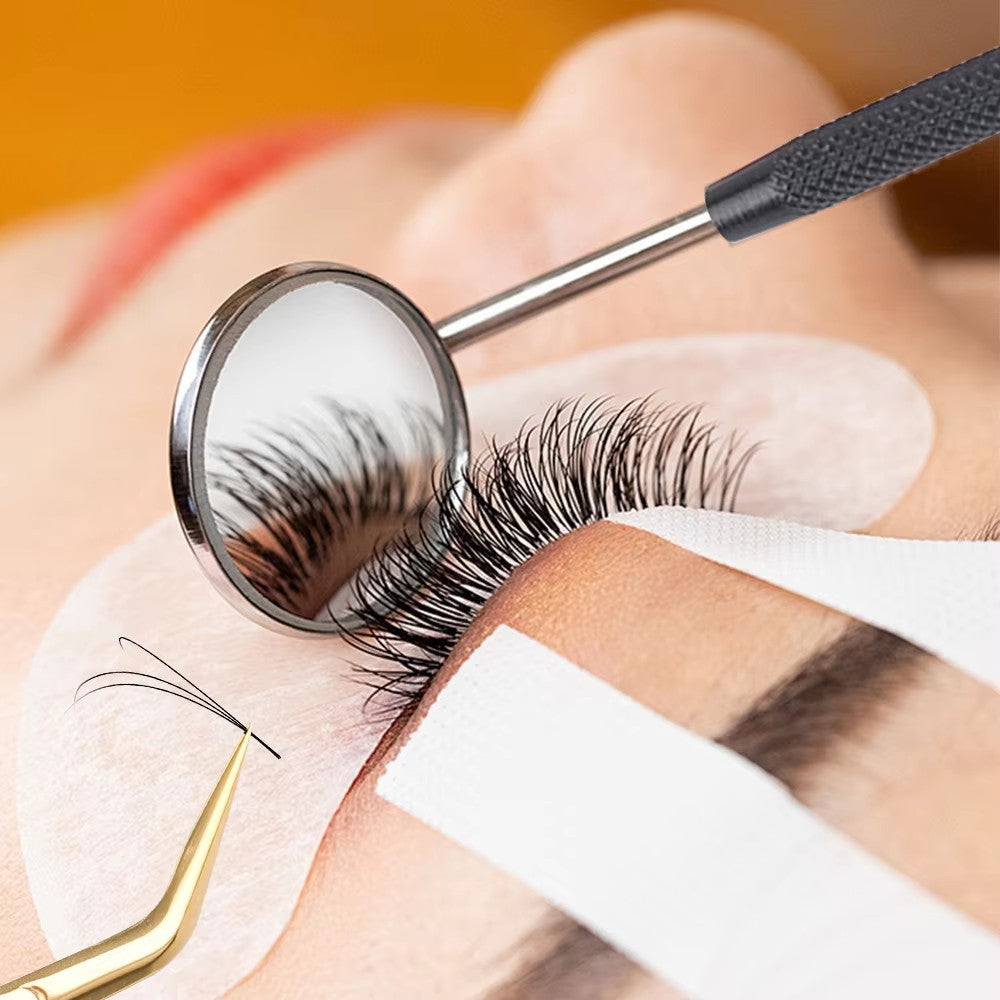 eyelash examination mirror
