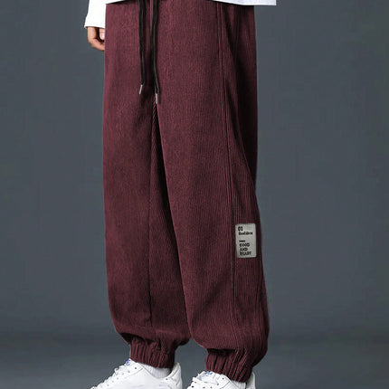 Casual Corduroy Work Pants for Sports and Everyday Comfort