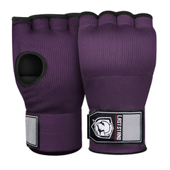 a pair of purple