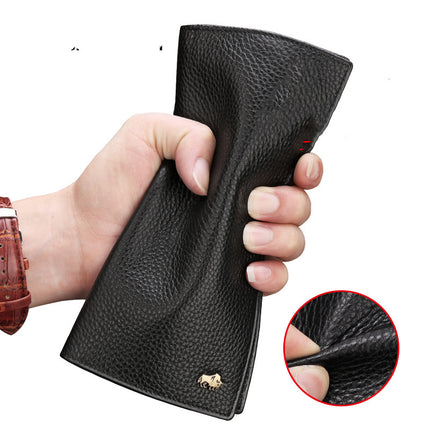 Buy American Bison Men’s Long Leather Wallet – Stylish & Durable