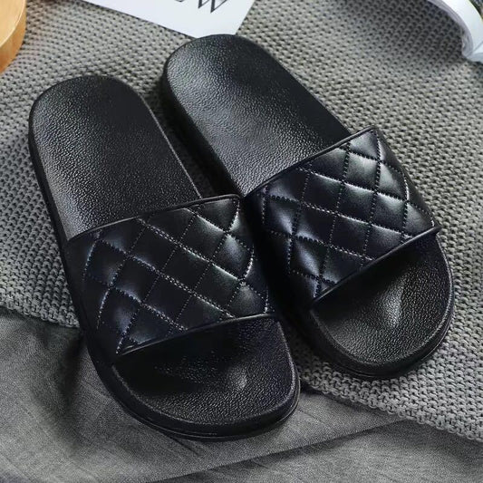 Comfortable PVC Slippers for Men and Women Soft Daily Wear