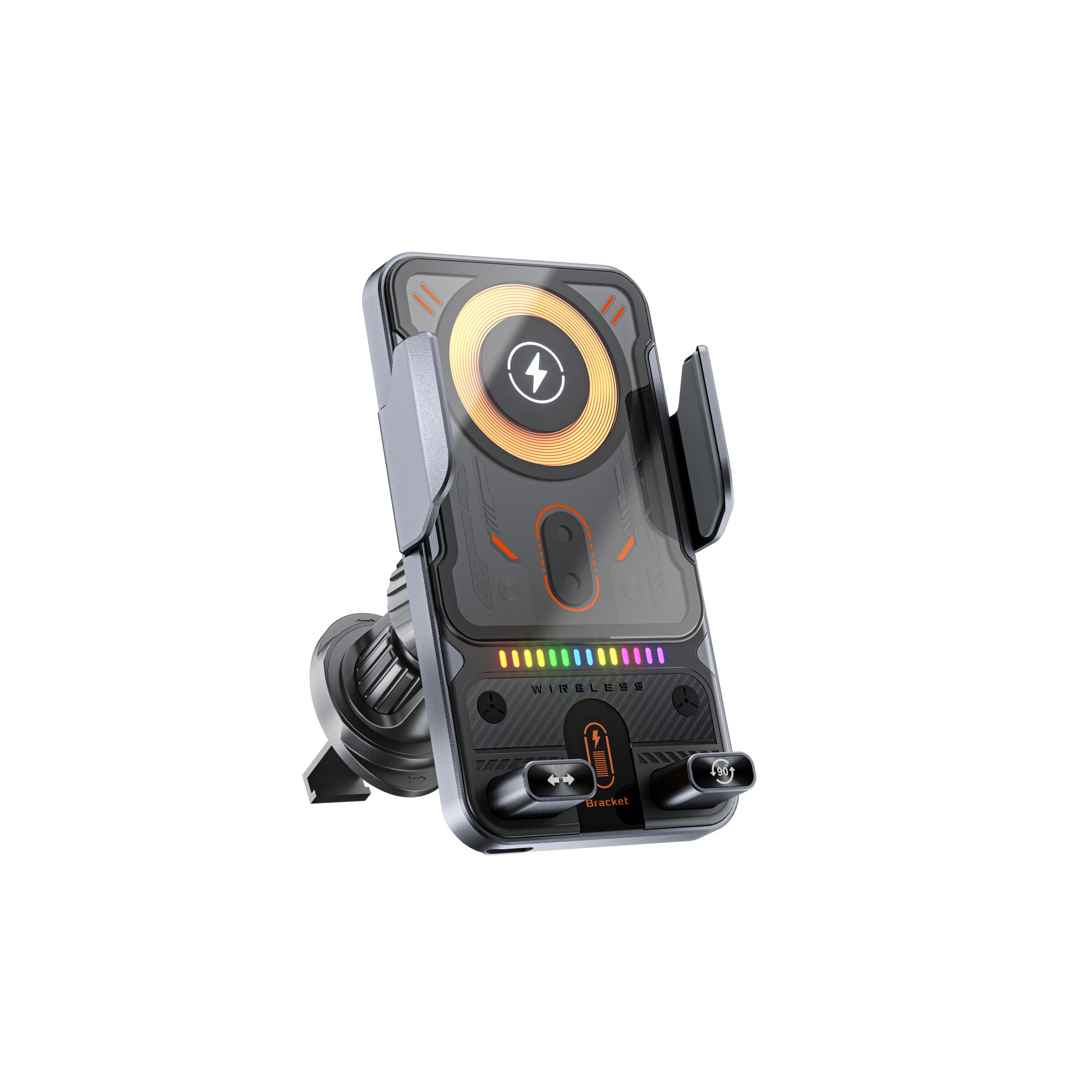 F18 Car Wireless Charging Bracket with Infrared Induction