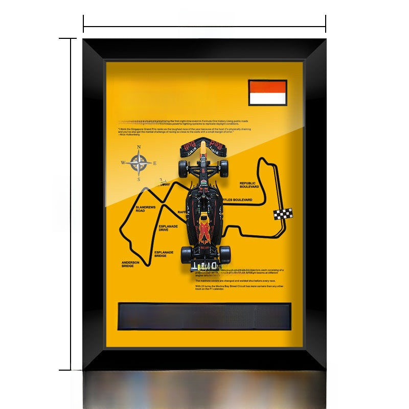 F1 decorative artwork
