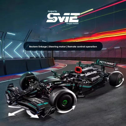 F1 Racing Car Building Blocks Toy