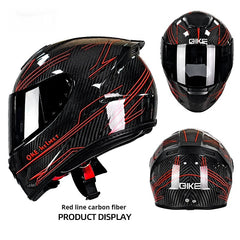 3K Red Lines Carbon Fiber 888