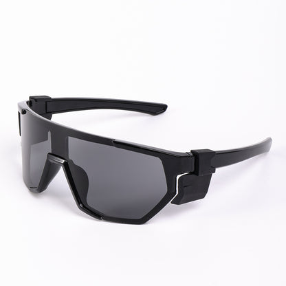 UV Protection Large Frame Sports Sunglasses for Active Use
