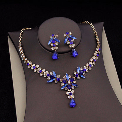 Buy Elegant Royal Queen Bridal Jewelry Sets with Tiara Crown.