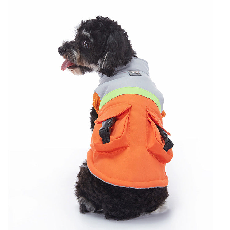 Winter Cashmere Pet Jacket Cozy and Warm Clothes for Pets