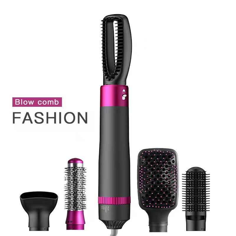 Hair Dryer Brush 5-in-1 Straightener and Automatic Curler