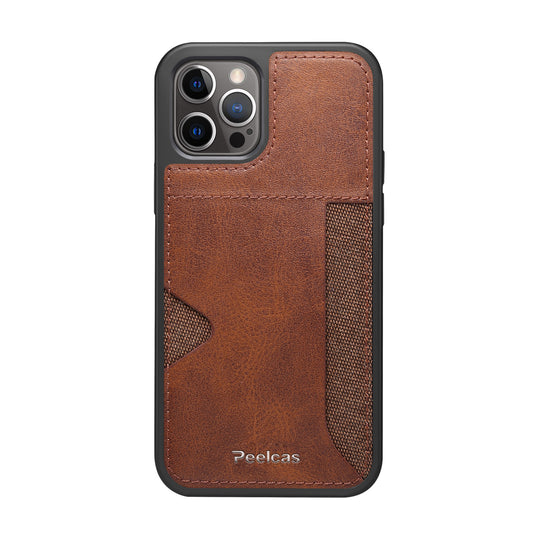 Buy Business Leather Card Phone Case – Back Cover for Smartphones