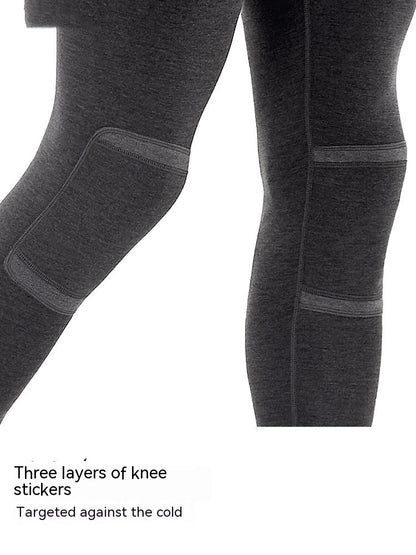 Men’s Warm Pants With Graphene Thickening for Winter Wear