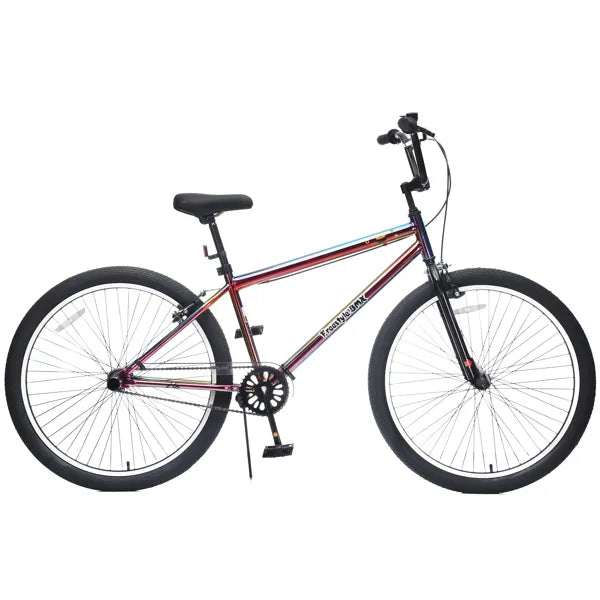 Freestyle Teen Bicycle – Single Speed Steel Frame with Pegs & Dual Brakes