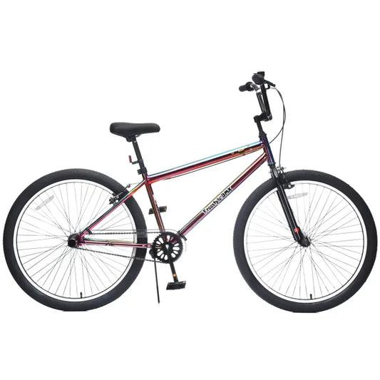 Freestyle Teen Bicycle – Single Speed Steel Frame with Pegs & Dual Brakes