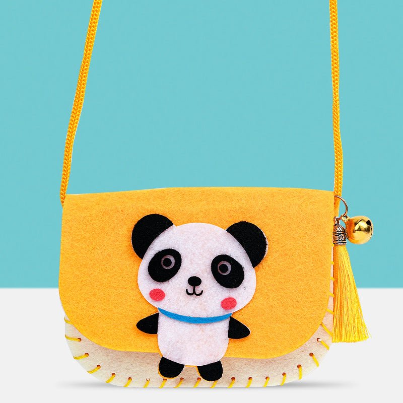 Cartoon Non-Woven Wallet – Kids DIY Kindergarten Craft Kit