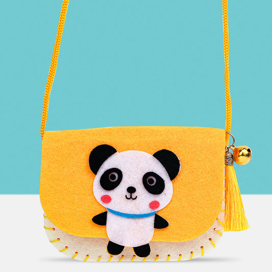 Cartoon Non-Woven Wallet – Kids DIY Kindergarten Craft Kit