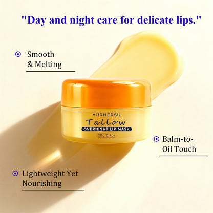 Yurhersu Cow Fat Lip Mask for Soft Hydrated Daily Lip Care